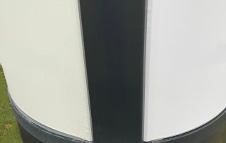 Litfassäule pulverbeschichtet