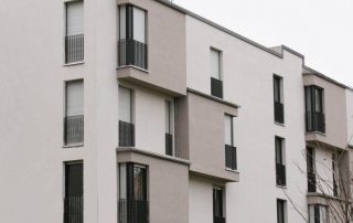 Geländer pulverbeschichtet