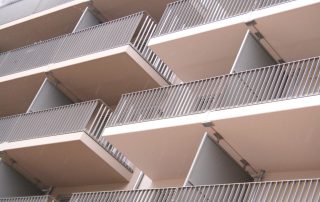 Geländer pulverbeschichtet