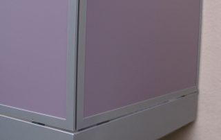 Balkon pulverbeschichtet