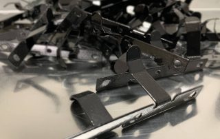 Teile pulverbeschichtet