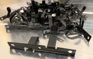 Teile pulverbeschichtet
