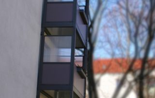 Geländer pulverbeschichtet