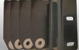 Teile pulverbeschichtet